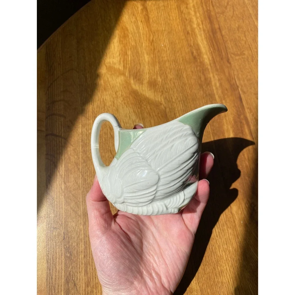Vintage ceramic swan